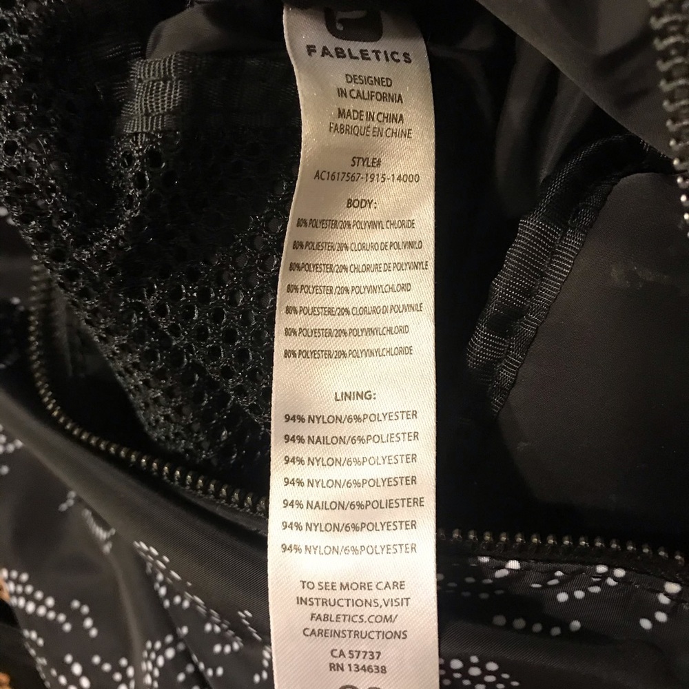 Fabletics Black backpack - Picture 10 of 10